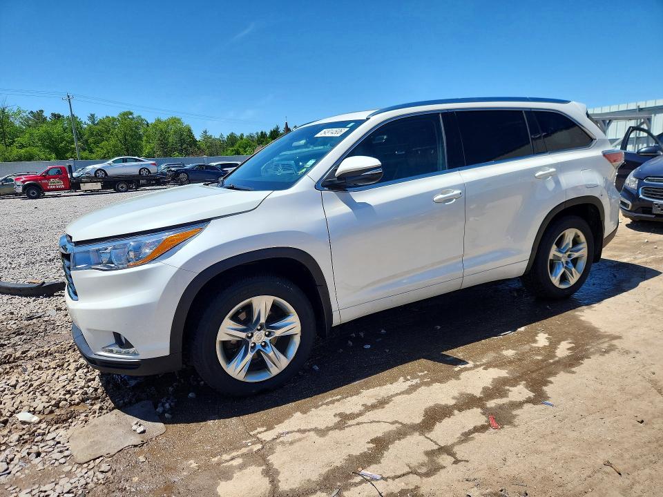 54914506 :رقم المزاد ، 5TDDKRFH1ES012479 vin ، 2014 Toyota Highlander مزاد بيع