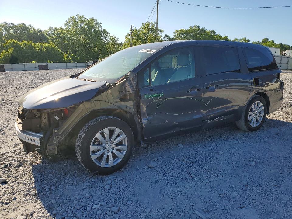 52319086 :رقم المزاد ، 5FNRL6H29JB095829 vin ، 2018 Honda Odyssey مزاد بيع