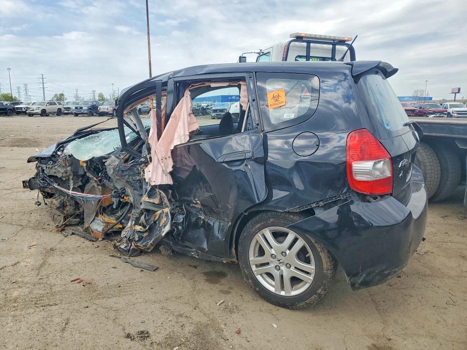 2008 Honda Fit მანქანა იყიდება აუქციონზე, vin: JHMGD38608S063160, აუქციონის ნომერი: 53159406