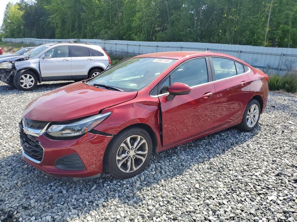 53961146 :رقم المزاد ، 1G1BE5SM2K7109800 vin ، 2019 Chevrolet Cruze مزاد بيع