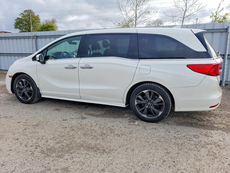 53741546 :رقم المزاد ، 5FNRL6H87NB504713 vin ، 2022 Honda Odyssey مزاد بيع