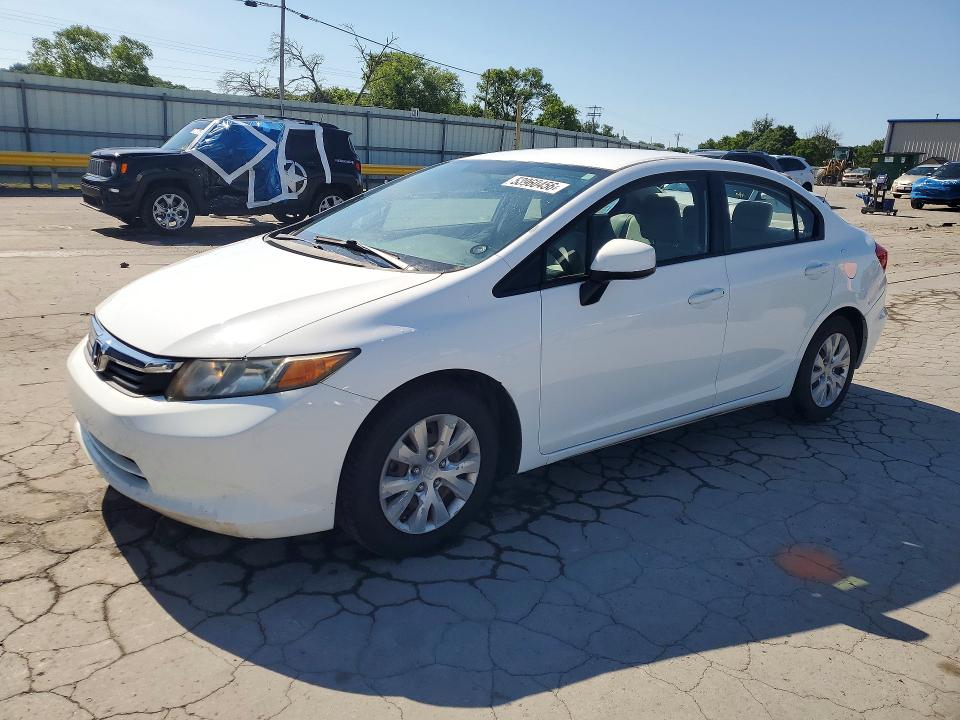 Продажа на аукционе авто 2012 Honda Civic, vin: 19XFB2F56CE072559, номер лота: 53960456