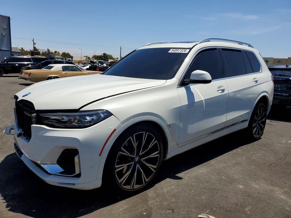 54897326 :رقم المزاد ، 5UXCW2C09N9M36592 vin ، 2022 Bmw X7 مزاد بيع