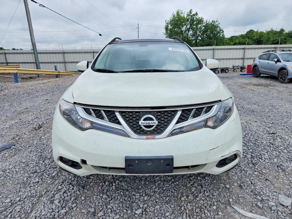 2011 Nissan Murano მანქანა იყიდება აუქციონზე, vin: JN8AZ1MW6BW162251, აუქციონის ნომერი: 54676156