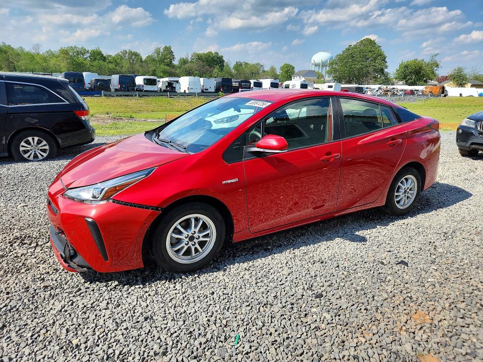 2022 Toyota Prius მანქანა იყიდება აუქციონზე, vin: JTDKAMFU4N3186297, აუქციონის ნომერი: 53897256
