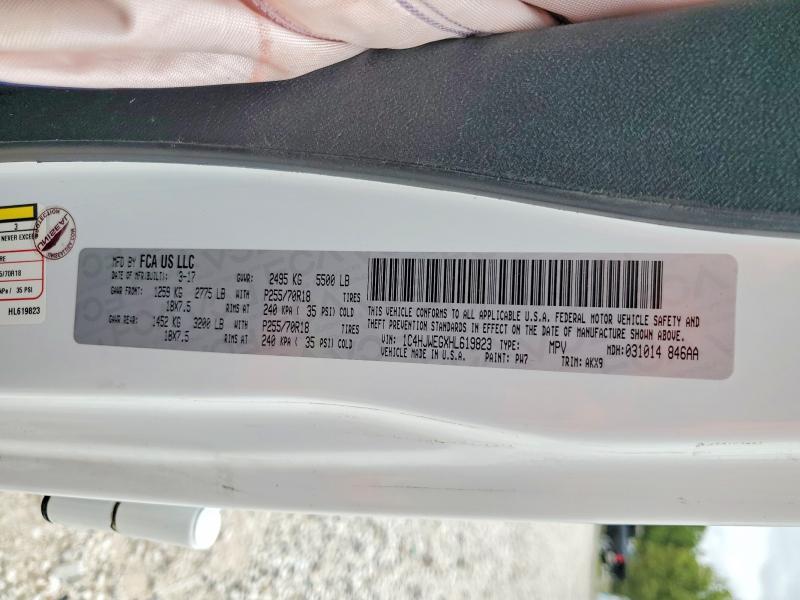 Продаж на аукціоні авто 2017 Jeep Wrangler Unlimited, vin: 1C4HJWEGXHL619823, номер лоту: 51339036