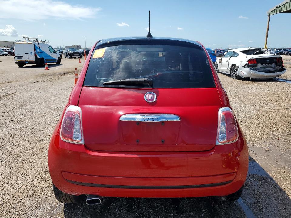 53959606 :رقم المزاد ، 3C3CFFKR3HT570801 vin ، 2017 Fiat 500 مزاد بيع