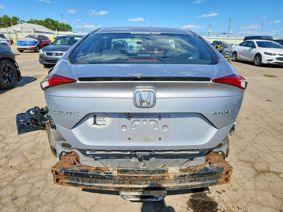 2019 Honda Civic მანქანა იყიდება აუქციონზე, vin: 2HGFC2F86KH541046, აუქციონის ნომერი: 54897296