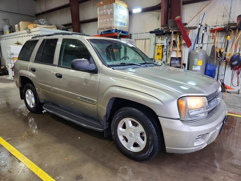 2002 Chevrolet Trailblazer მანქანა იყიდება აუქციონზე, vin: 1GNDT13S922155124, აუქციონის ნომერი: 54452106