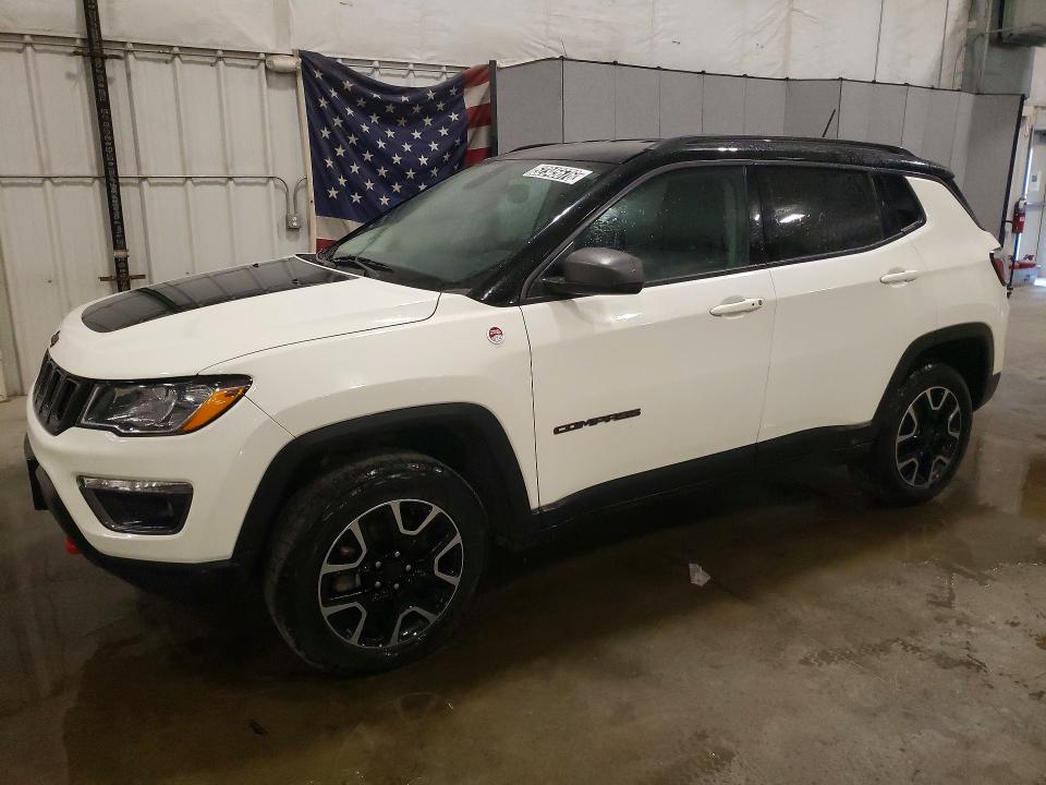 Продаж на аукціоні авто 2019 Jeep Compass, vin: 3C4NJDDB7KT721637, номер лоту: 52345676