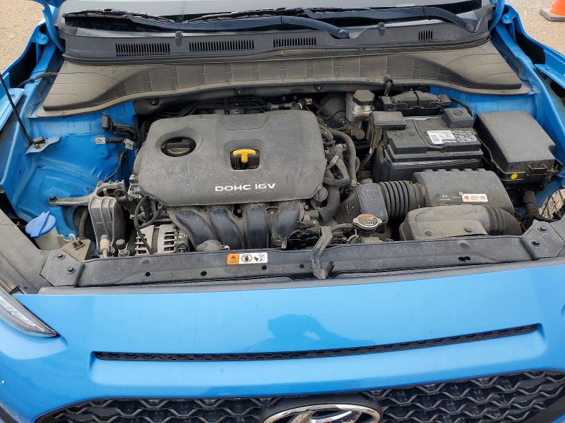 2020 Hyundai Kona მანქანა იყიდება აუქციონზე, vin: KM8K12AA4LU409345, აუქციონის ნომერი: 55211106