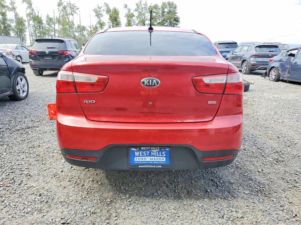 2014 Kia Rio მანქანა იყიდება აუქციონზე, vin: KNADM4A38E6395262, აუქციონის ნომერი: 53239486