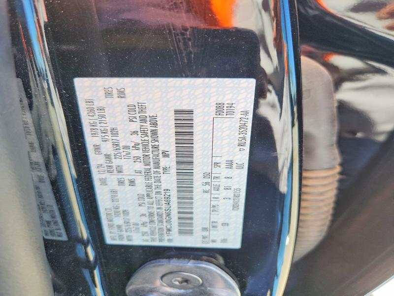 53422986 :رقم المزاد ، 1FMCU0GN6SUA69219 vin ، 2025 Ford Escape مزاد بيع