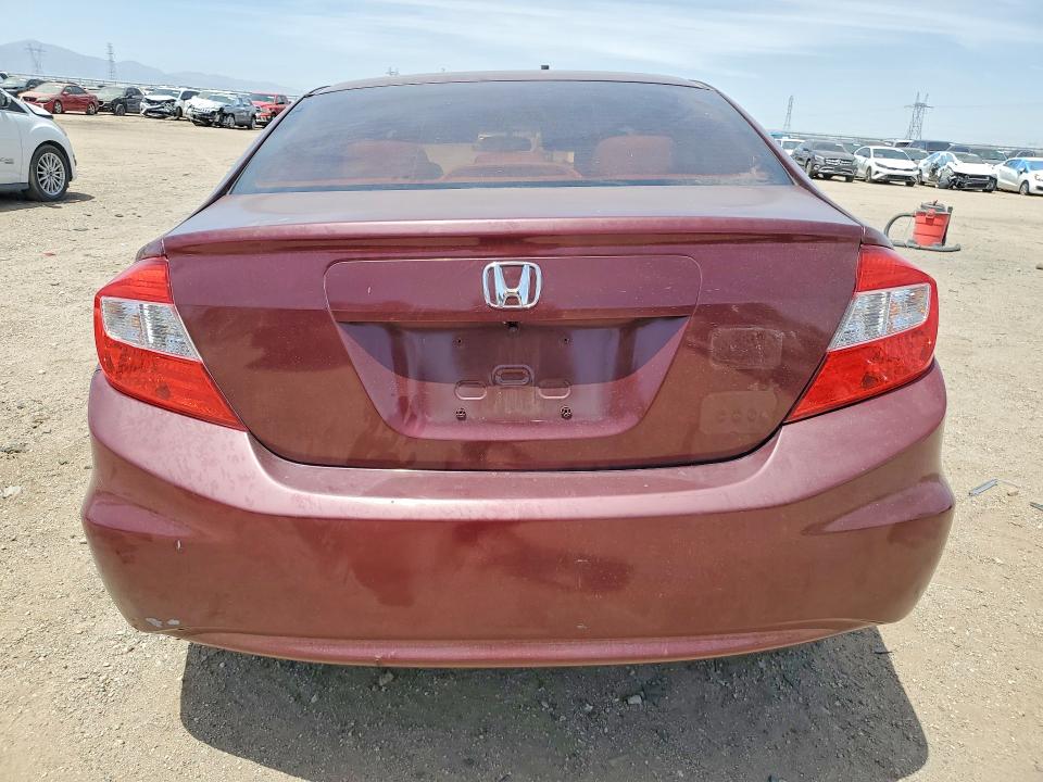 Auction sale of the 2012 Honda Civic, vin: 2HGFB2F52CH551681, lot number: 54888056