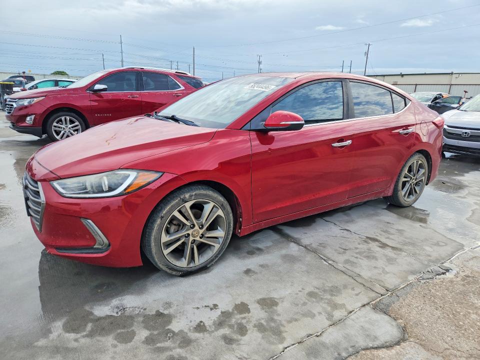 Продажа на аукционе авто 2017 Hyundai Elantra, vin: KMHD84LF3HU127777, номер лота: 55244496