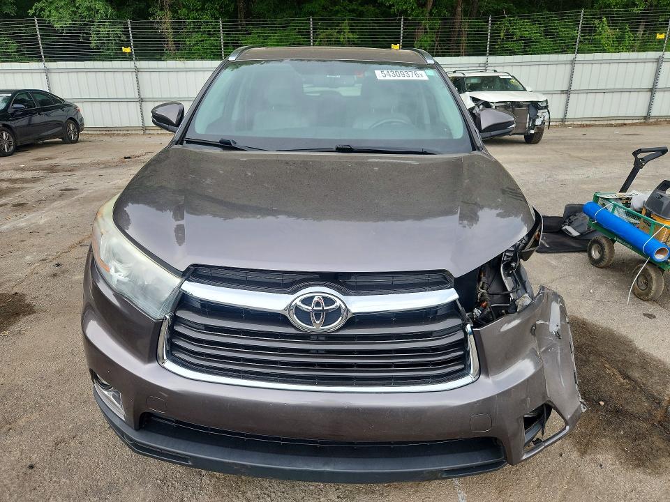 Продаж на аукціоні авто 2016 Toyota Highlander, vin: 5TDYKRFH6GS187220, номер лоту: 54309376