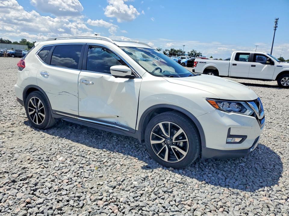 53502086 :رقم المزاد ، 5N1AT2MT4KC816783 vin ، 2019 Nissan Rogue مزاد بيع