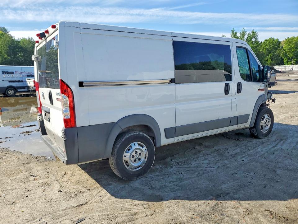 53407876 :رقم المزاد ، 3C6TRVAGXHE534273 vin ، 2017 Ram Promaster 1500 مزاد بيع
