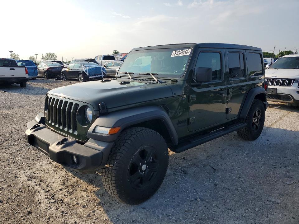 Aukcja sprzedaży 2022 Jeep Wrangler Unlimited, vin: 1C4HJXDGXNW141467, numer aukcji: 53268846