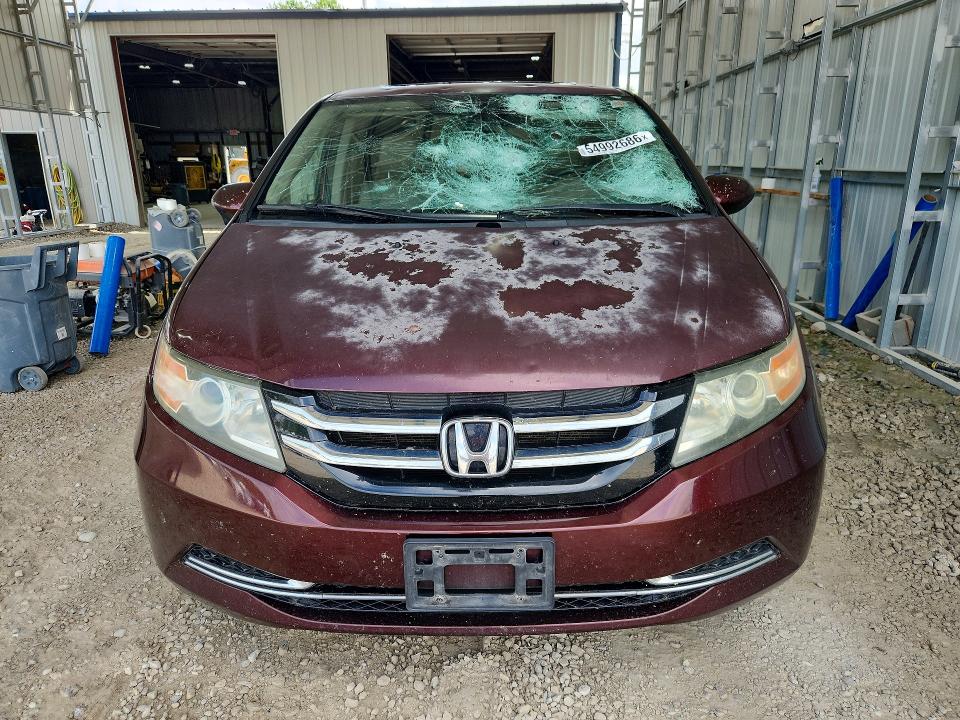 54992686 :رقم المزاد ، 5FNRL5H69FB024022 vin ، 2015 Honda Odyssey مزاد بيع