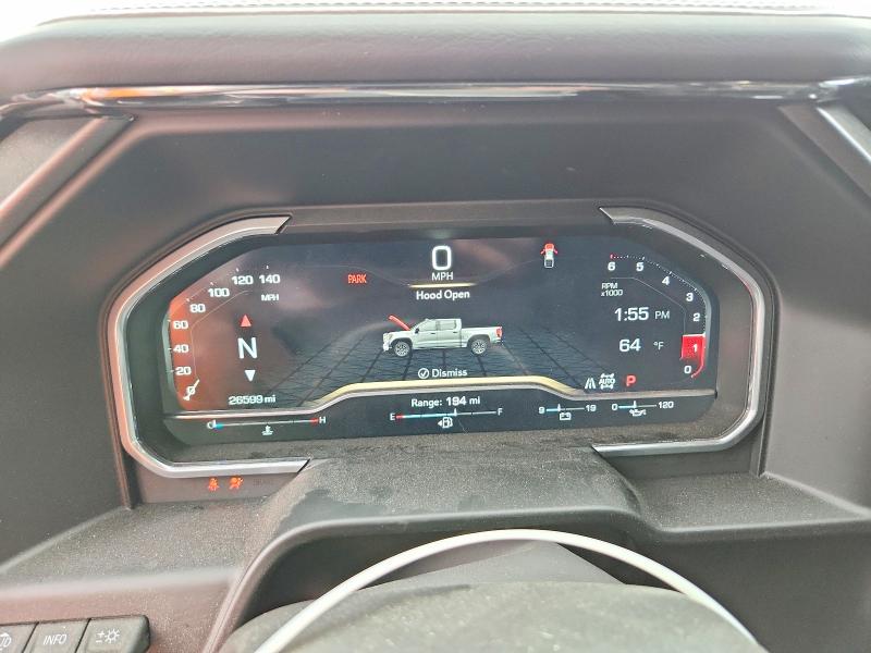 2023 Gmc Sierra მანქანა იყიდება აუქციონზე, vin: 3GTUUFEL4PG339829, აუქციონის ნომერი: 54203636