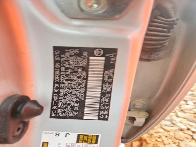 Продажа на аукционе авто 2010 Toyota Prius, vin: JTDKN3DU9A0212289, номер лота: 55246536