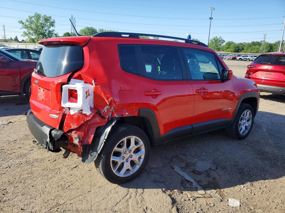 Aukcja sprzedaży 2016 Jeep Renegade, vin: ZACCJBBT4GPD57893, numer aukcji: 54423736