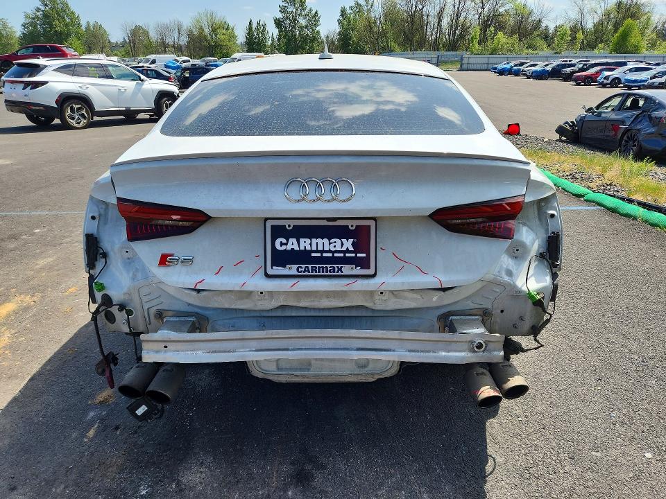 2018 Audi S5 მანქანა იყიდება აუქციონზე, vin: WAUB4CF55JA092409, აუქციონის ნომერი: 51828536