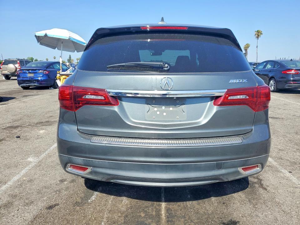 53827156 :رقم المزاد ، 5FRYD3H40GB003717 vin ، 2016 Acura Mdx مزاد بيع