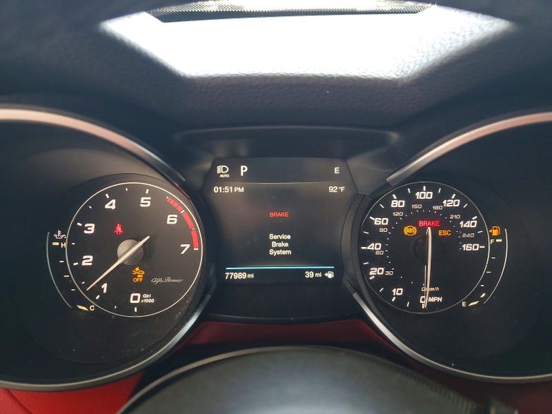 52088936 :رقم المزاد ، ZASPAJAN2K7C38879 vin ، 2019 Alfa Romeo Stelvio مزاد بيع
