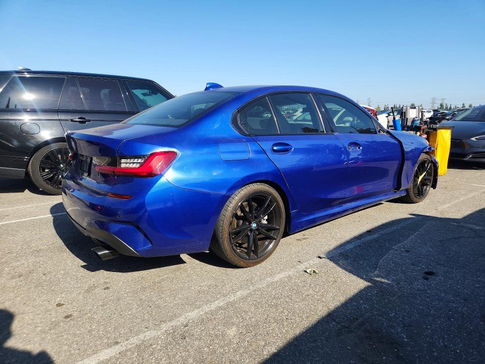 2021 Bmw 330i მანქანა იყიდება აუქციონზე, vin: 3MW5R1J03M8B95682, აუქციონის ნომერი: 53141096