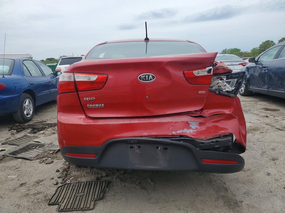 53067606 :رقم المزاد ، KNADM4A31C6075939 vin ، 2012 Kia Rio مزاد بيع