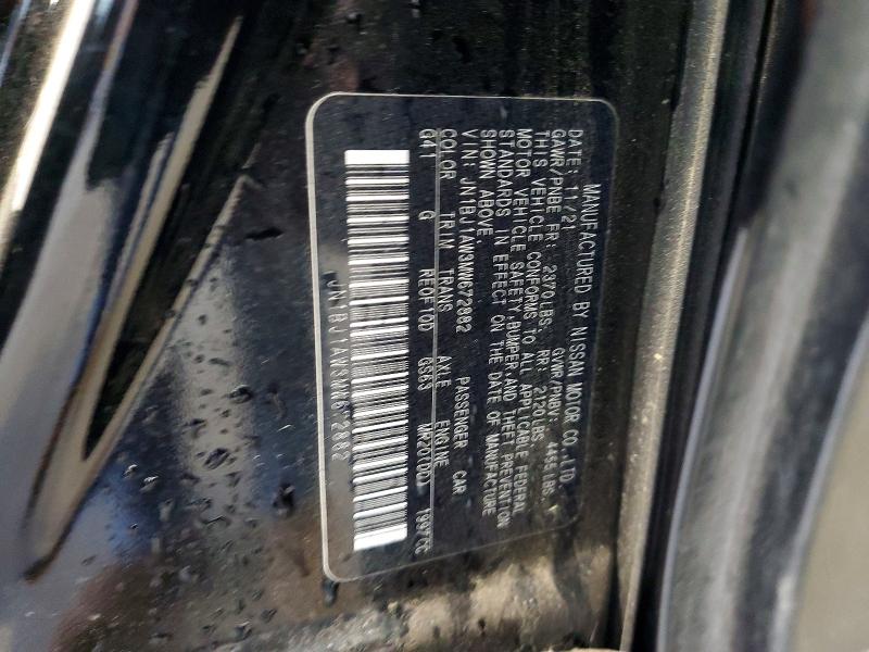 Aukcja sprzedaży 2021 Nissan Rogue Sport, vin: JN1BJ1AW3MW672882, numer aukcji: 52065506