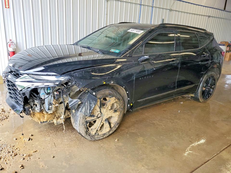 54977486 :رقم المزاد ، 3GNKBKRS7MS555696 vin ، 2021 Chevrolet Blazer مزاد بيع