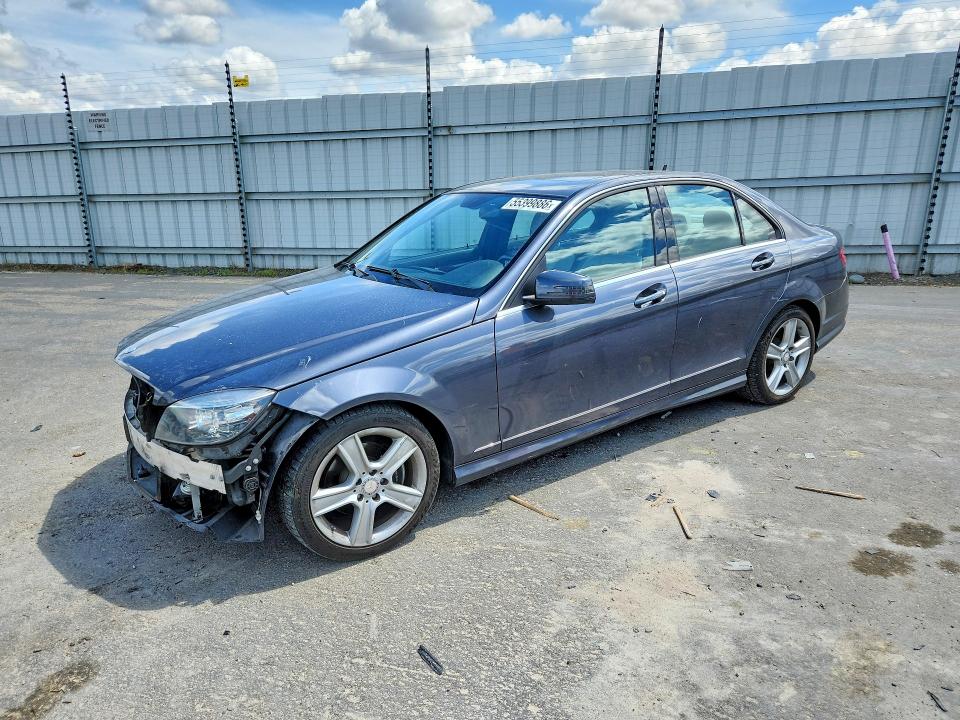 Auction sale of the 2011 Mercedes-benz C, vin: WDDGF5EB1BR174877, lot number: 55399886
