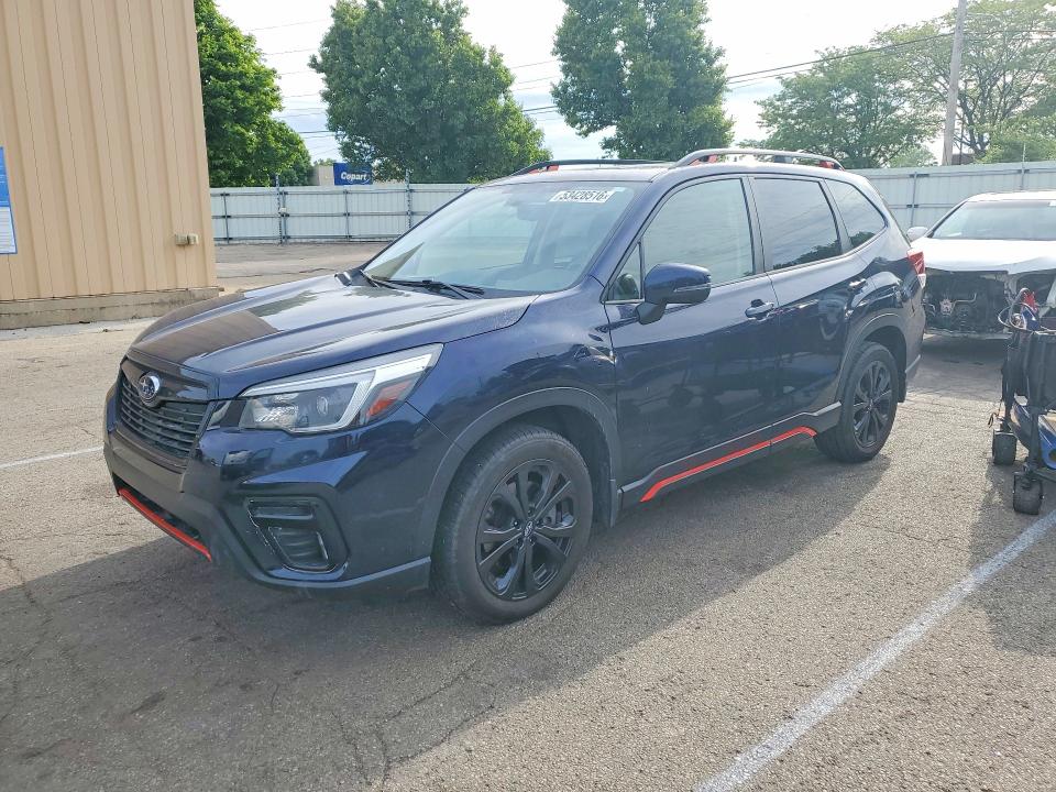 Auction sale of the 2021 Subaru Forester, vin: JF2SKARC3MH569746, lot number: 53428516