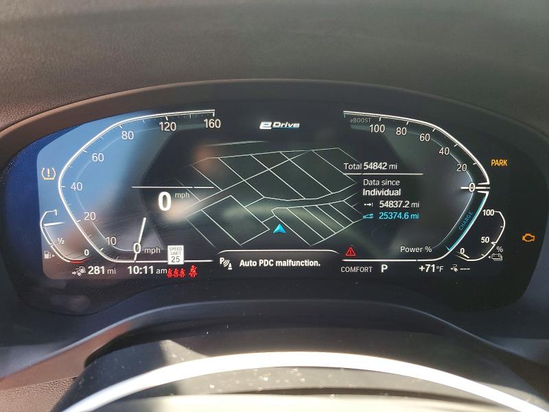 54011246 :رقم المزاد ، 5UXTS1C04M9H04374 vin ، 2021 Bmw X3 مزاد بيع