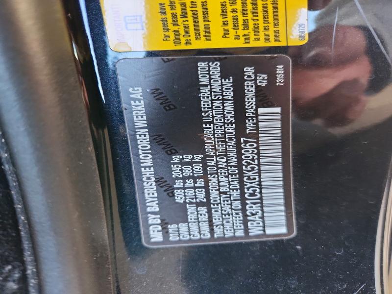 Продаж на аукціоні авто 2016 Bmw 435, vin: WBA3R1C5XGK529967, номер лоту: 55093446