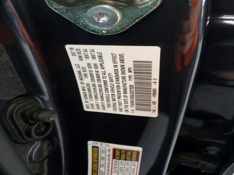 Aukcja sprzedaży 2018 Honda Cr-v, vin: 7FARW1H53JE027826, numer aukcji: 53475856