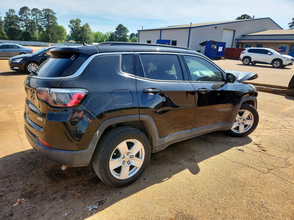 2022 Jeep Compass მანქანა იყიდება აუქციონზე, vin: 3C4NJCBB9NT137158, აუქციონის ნომერი: 52321626