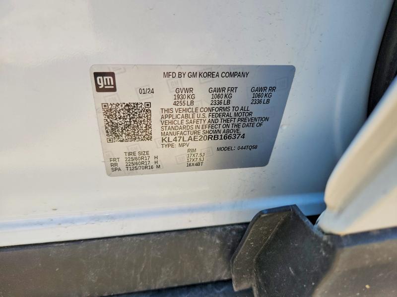Продаж на аукціоні авто 2024 Buick Envista, vin: KL47LAE20RB166374, номер лоту: 52394806