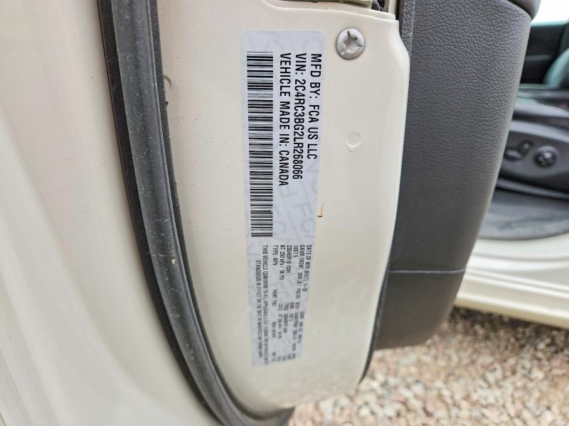 Продаж на аукціоні авто 2020 Chrysler Pacifica, vin: 2C4RC3BG2LR268066, номер лоту: 53187756