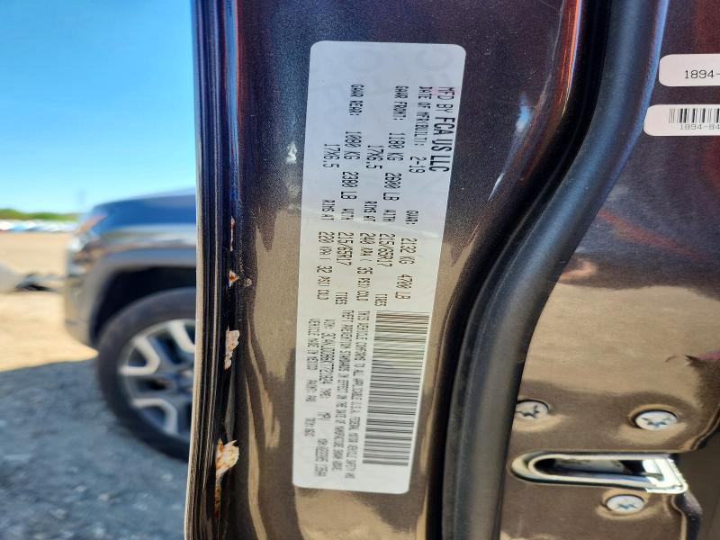 Продажа на аукционе авто 2019 Jeep Compass, vin: 3C4NJDDB6KT721824, номер лота: 53580216