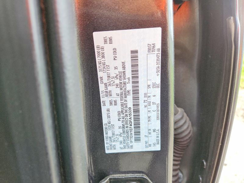 Продажа на аукционе авто 2016 Ford F150, vin: 1FTEW1EF4GFA15339, номер лота: 52464336