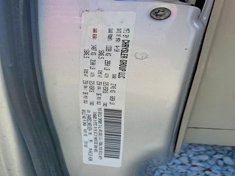 Продажа на аукционе авто 2010 Chrysler Town & Country, vin: 2A4RR5D13AR310254, номер лота: 52665376