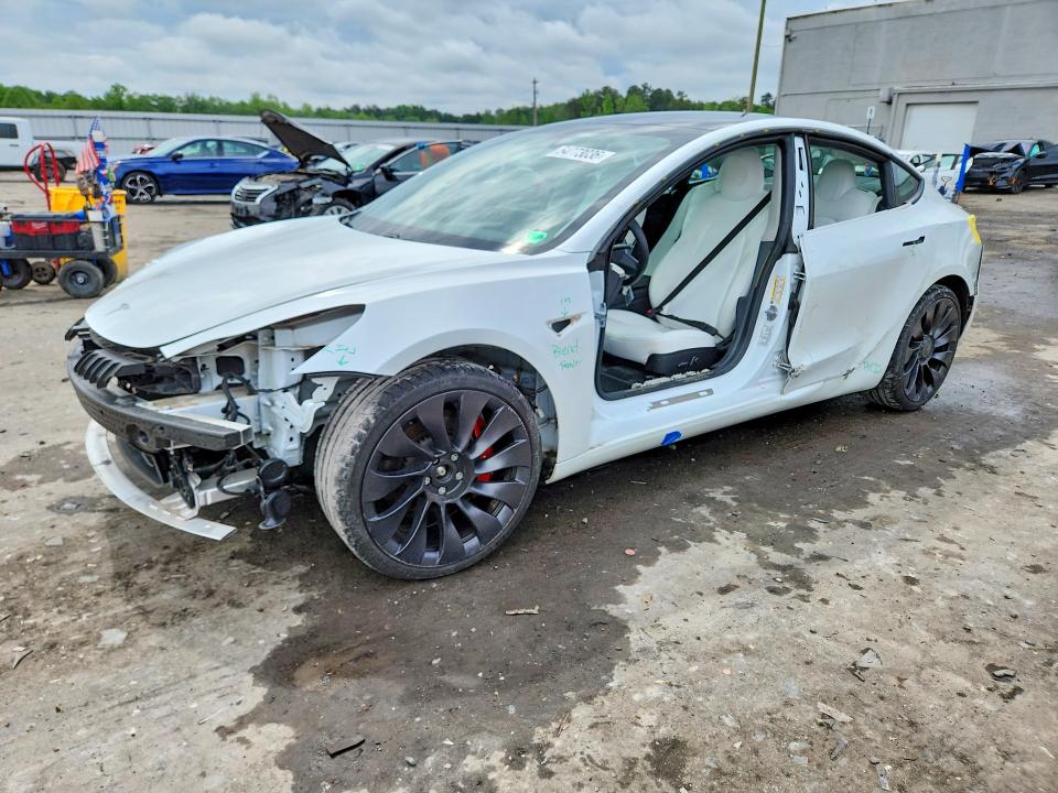 Auction sale of the 2021 Tesla Model 3, vin: 5YJ3E1ECXMF044635, lot number: 54773036