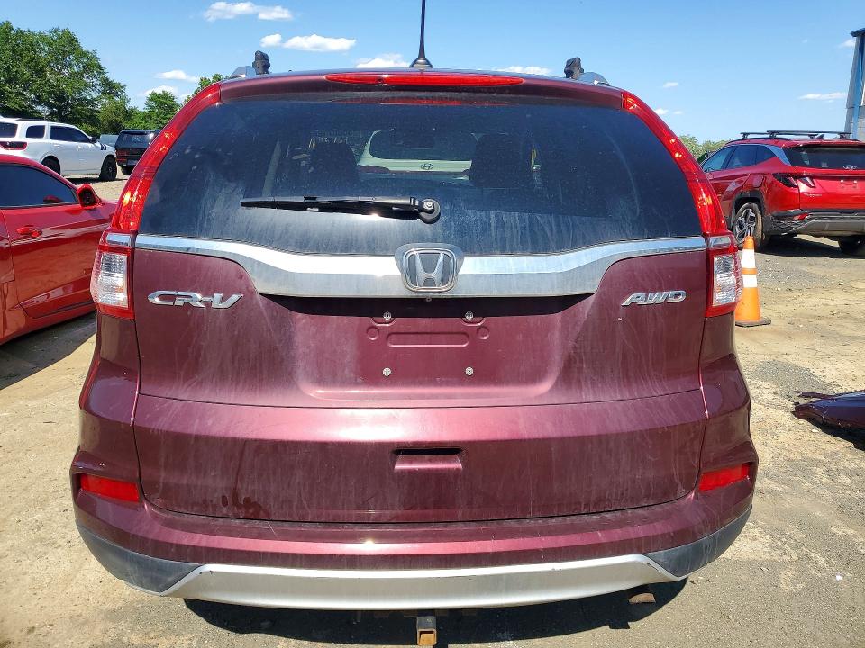 55507166 :رقم المزاد ، 5J6RM4H70FL057465 vin ، 2015 Honda Cr-v مزاد بيع
