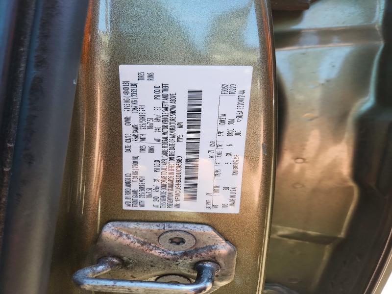 Продажа на аукционе авто 2013 Ford Escape, vin: 1FMCU9H93DUC95680, номер лота: 53773966