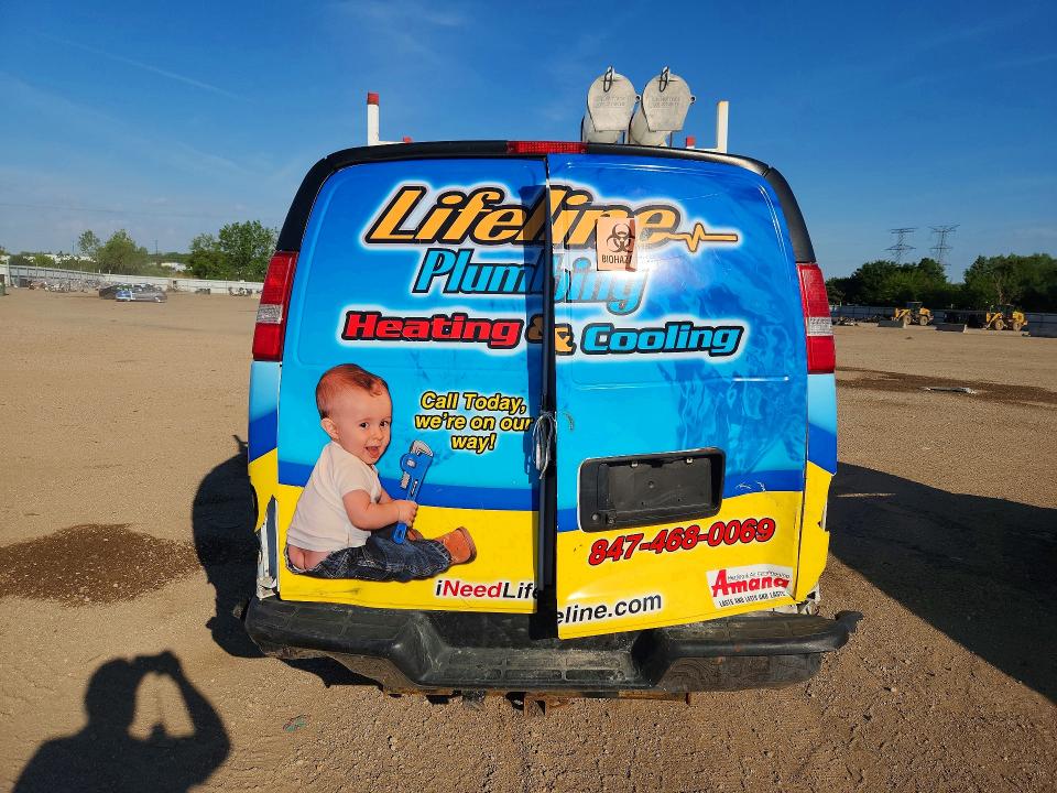 Aukcja sprzedaży 2017 Chevrolet Express G2500, vin: 1GCWGAFF5H1169735, numer aukcji: 54871646