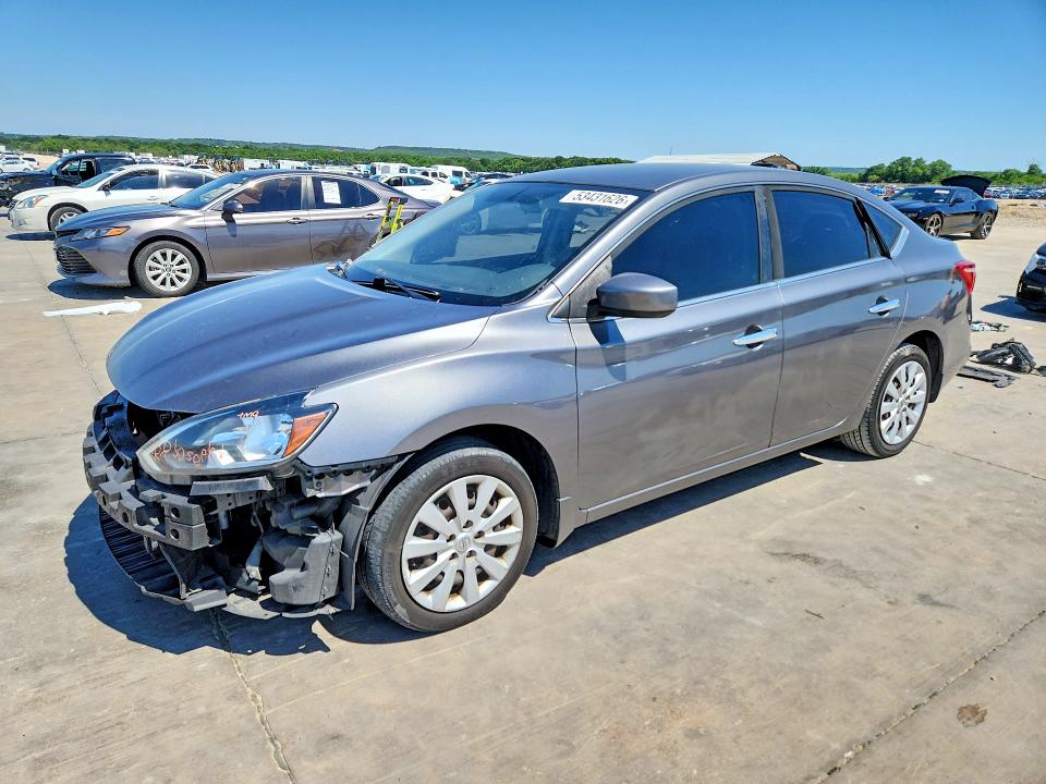 53431626 :رقم المزاد ، 3N1AB7APXKY232975 vin ، 2019 Nissan Sentra مزاد بيع